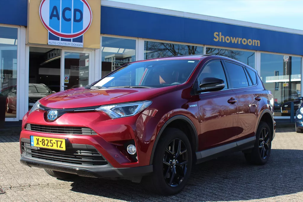 Toyota RAV4 2.5 VVT-i Hybrid 197pk 2WD Aut Black Edition | Sunroof | Leder | Blis | Apk juli 2026 |