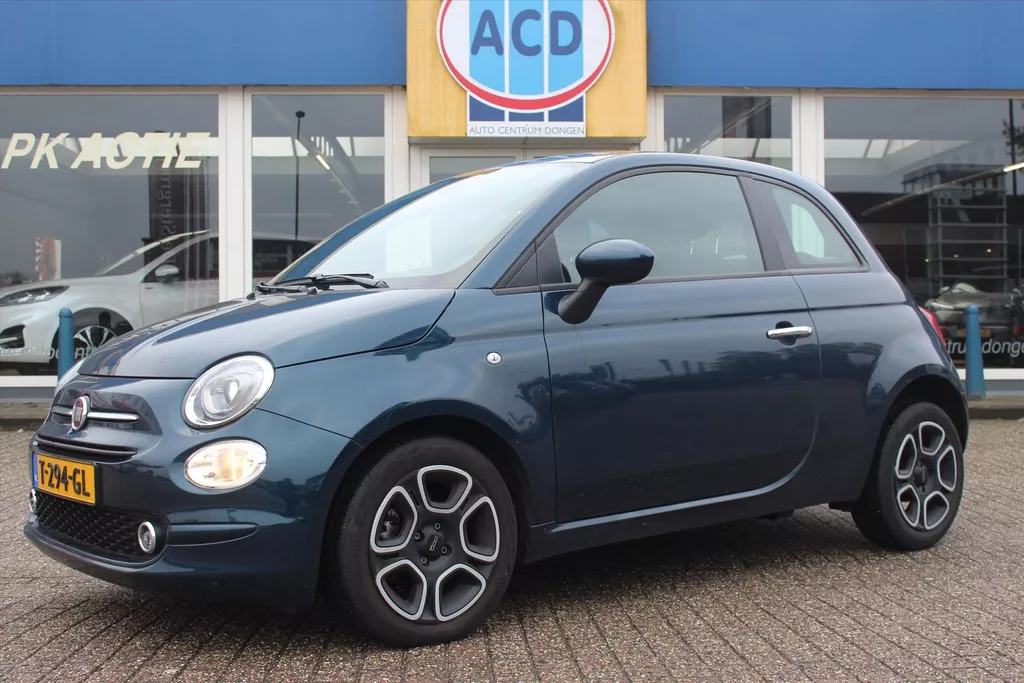 Fiat 500 1.0 70pk Hybrid eco Club | Climate- en cruisecontrol | Pdc achter | Uconnect 7"touchscreen |