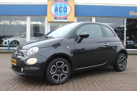 Fiat 500 1.0 70pk Hybrid eco Club | Climate- en cruisecontrol | Pdc achter | Uconnect 7"touchscreen |