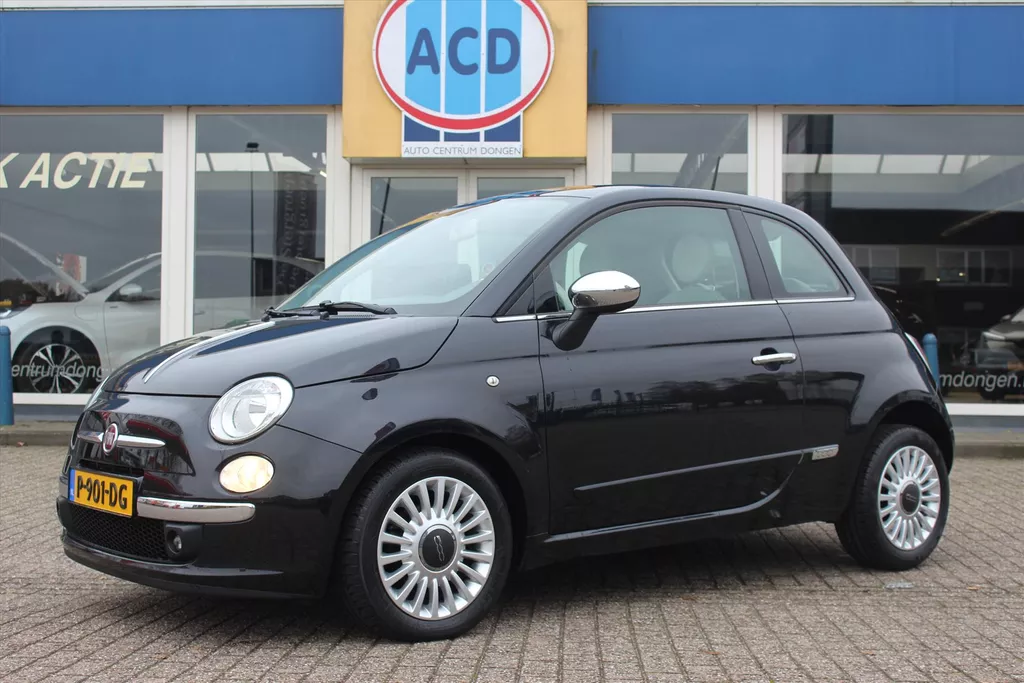 Fiat 500 1.2 Lounge 4-Cilinder | PanoramaDak | Airco | Lmvelgen | Navigatie |